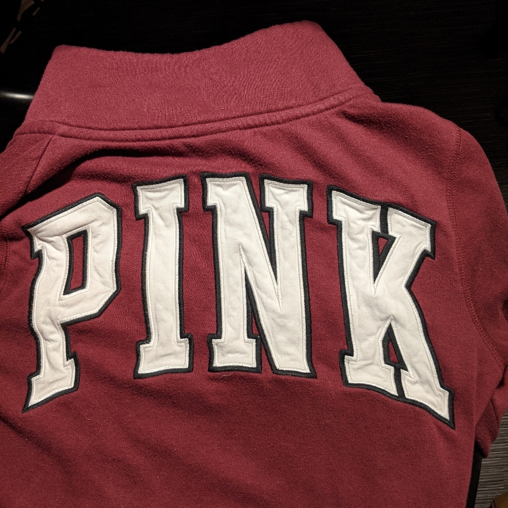 PINK quarter zip